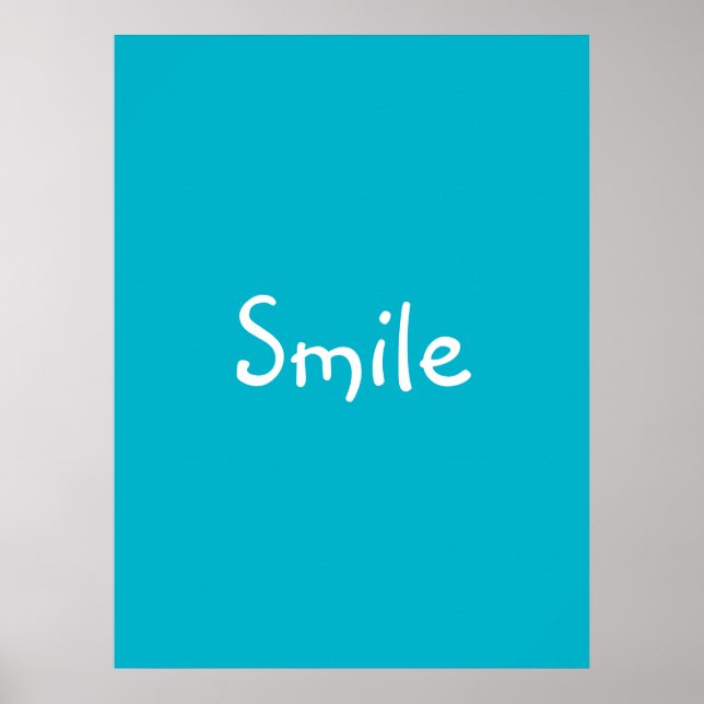 'Smile' Poster (Front)