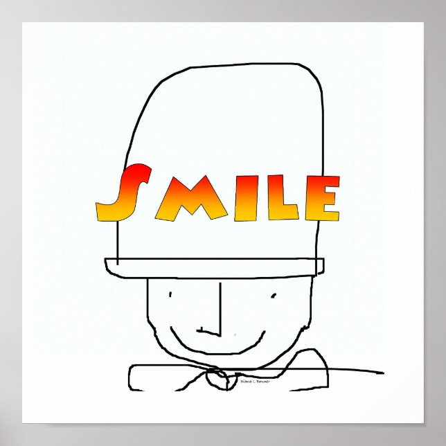 Smile Poster Print (Front)