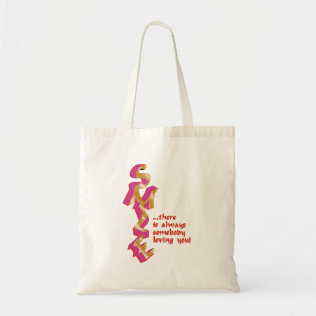 SMILE - Printed Bag (Front)