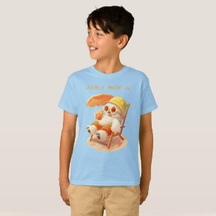 Smile Pup: Beach Mode On Smiling Bichon Frise T-Shirt