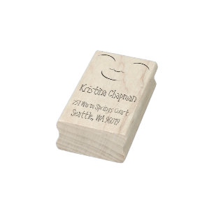 Smile Return Address Stamp