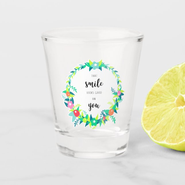 Smile Shot Glass (Front)