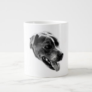 Smile Smile Pitbull Mix Portrait Mug