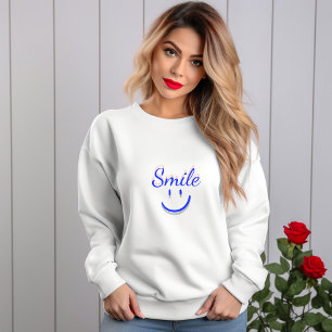 Smile – Spread Positivity and Happiness Sweatshirt