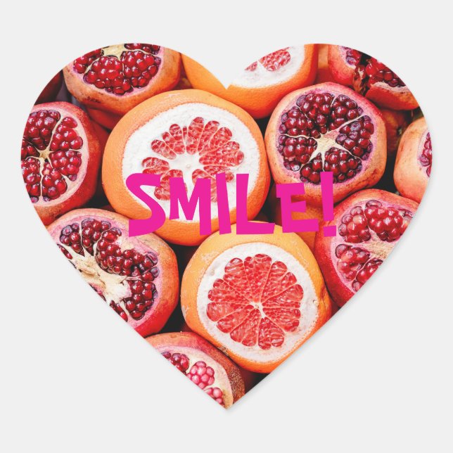 SMILE STICKER HEART (Front)