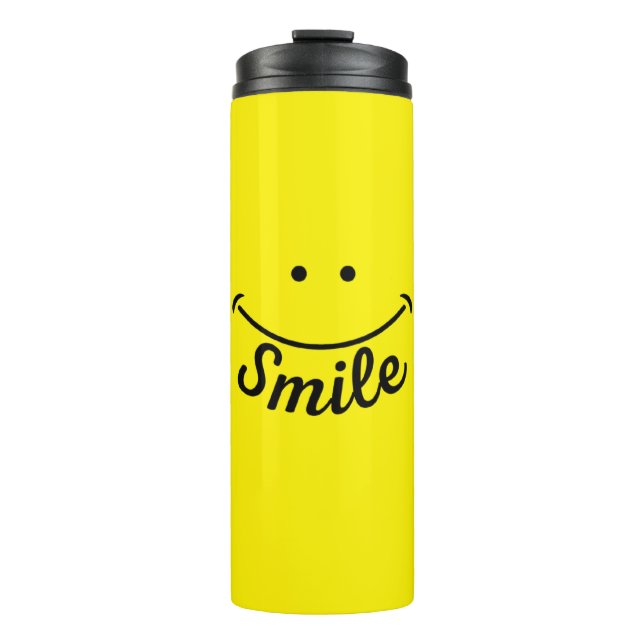 Smile Thermal Tumbler (Front)