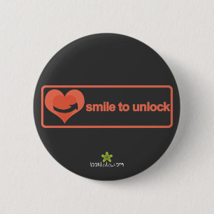 Smile to unlock button