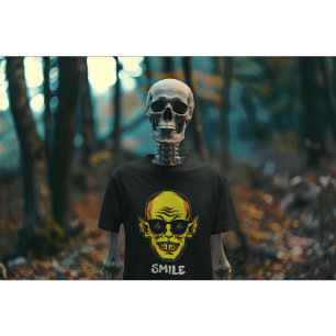 Smile Vampire Funny Halloween T-Shirt