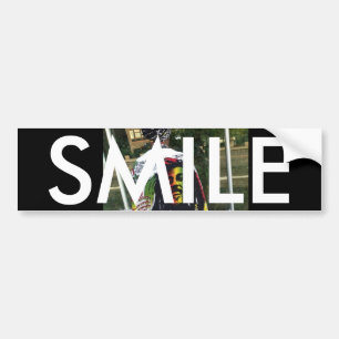 SMILE VINATGE BUMBERSTICKER BUMPER STICKER