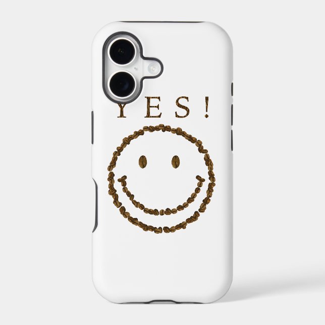 Smile with Coffee Beans (Back)