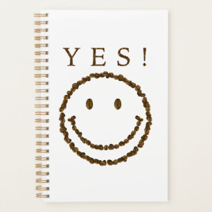 Smile with Coffee Beans Planner