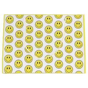 Smile Wrapping Paper Large Gift Bag