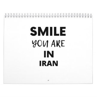 SMILE YOU ARE IN IRAN CALENDAR