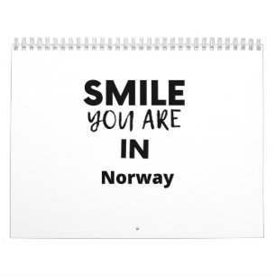 SMILE YOU ARE IN Norway Calendar