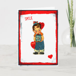 Smile, You Make A Snappy Valentine Card