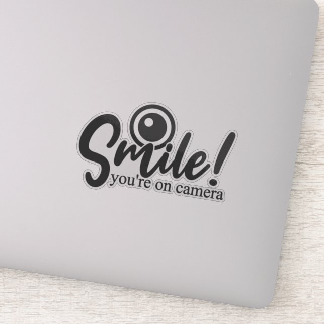 Smile Your On Camera Signs (Detail)