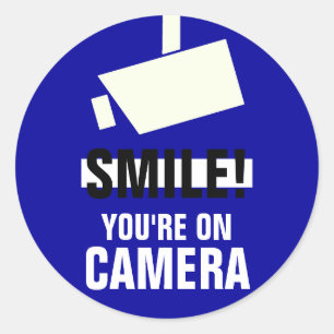 Smile! You're On Camera Stickers