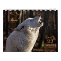 Smiles Afoot Wolves 2025 Calendar
