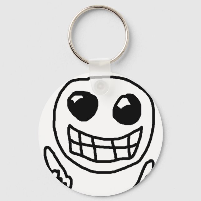 Smiles Are Awesome! Keychain (Front)