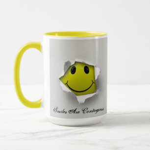 Smiles are Contagious Coffee Mug