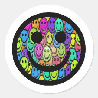 Smiles Classic Round Sticker