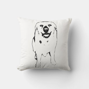 Smiles for the Sofa Throw Pillow
