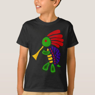 Smiletodaytees Funky Turtle Dancing Kokopelli T-Shirt