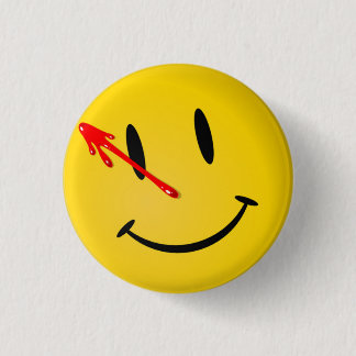 Smiley/Comedian's badge 1 Inch Round Button