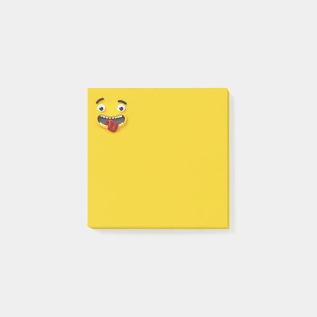 Smiley face emoji post-it notes (Front)