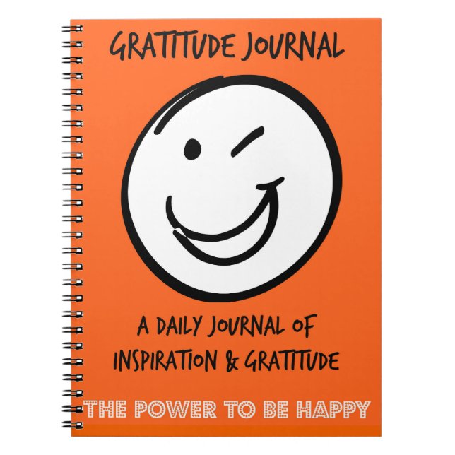 SMILEY FACE GRATITUDE JOURNAL (Front)
