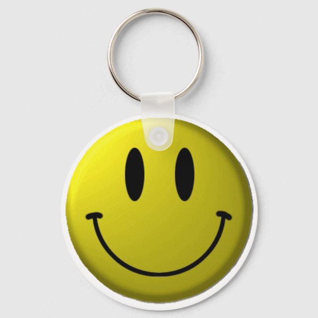 Smiley-face Keychain (Front)