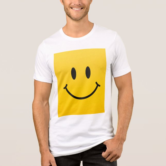Smiley Face T Shirt  (Front)