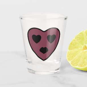 Smiley Heart - Pout Shot Glass
