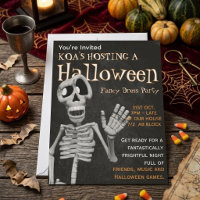 Smiley Skeleton Fancy Dress Party halloween