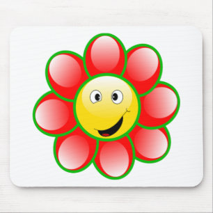 Smiley Sun Mouse Pad