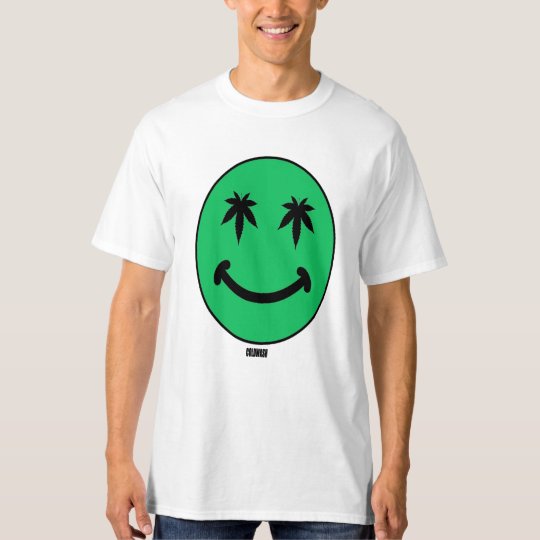 SMILEY WEED FACE T-Shirt