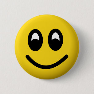 smilie 2 inch round button