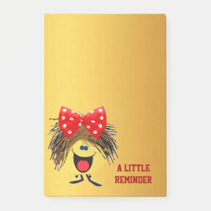 Smilie reminder post-it notes