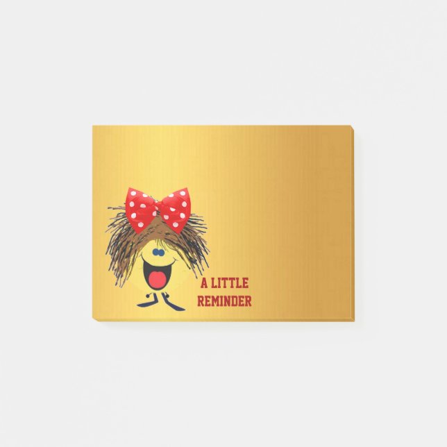 Smilie reminder post-it notes (Front)