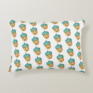 Smiling Acorn Forest Friend Accent Pillow