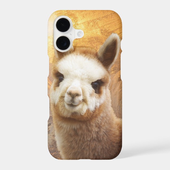 Smiling Alpaca iPhone 7 Case (Back)