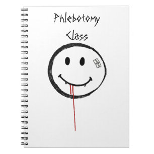 Smiling Bloody Vampire Notebook