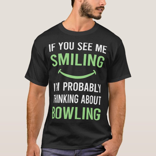 Smiling Bowling T-Shirt (Front)