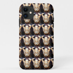 smiling buddha pattern case