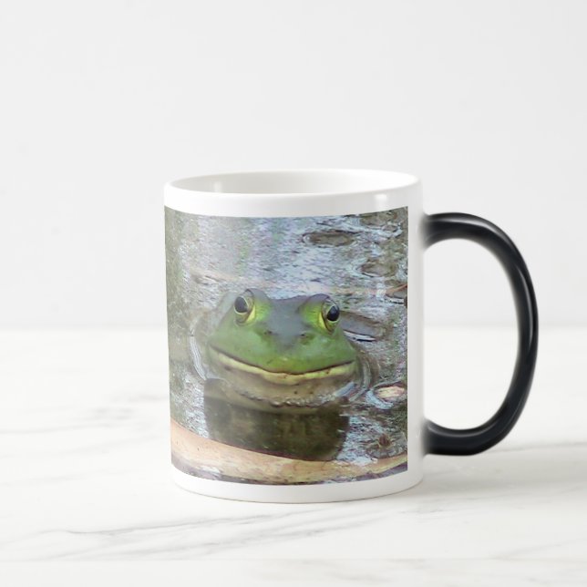 Smiling Bullfrog Magic Mug (Right)