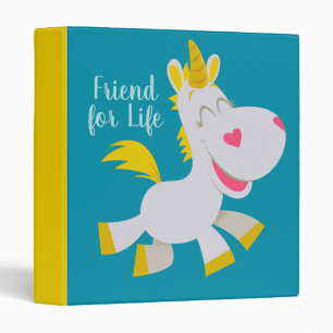 Smiling Buttercup Illustration Binder