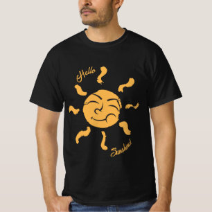 Smiling Cartoon Sunshine T-Shirt