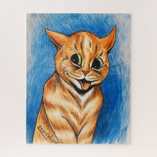 Smiling Cat by Louis Wain Jigsaw Puzzle