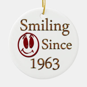 Smiling Ceramic Ornament