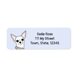 Smiling Chihuahua Address Labels